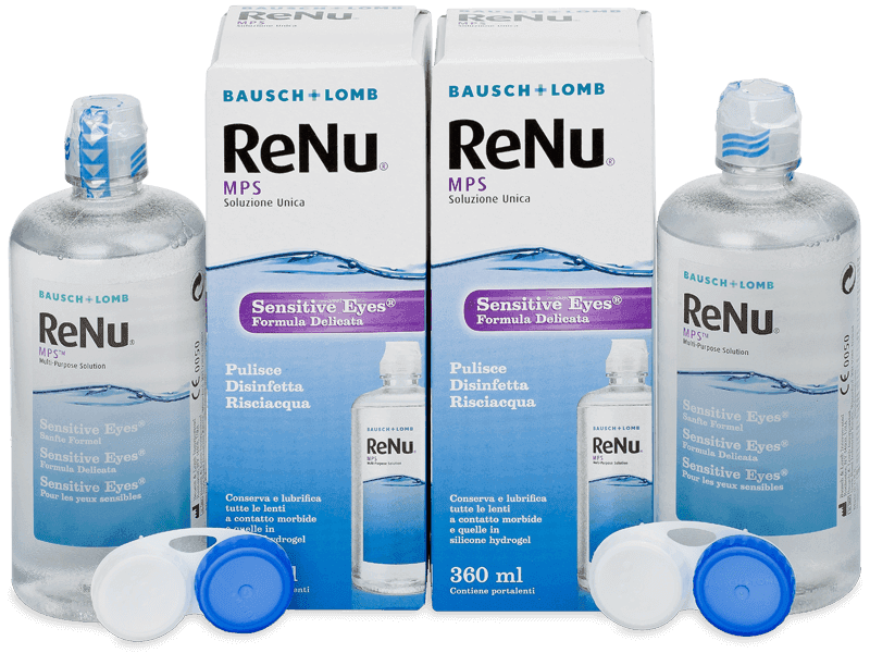 Solutii Solutie Renu Mps Sensitive Eyes 2 X 360 Ml