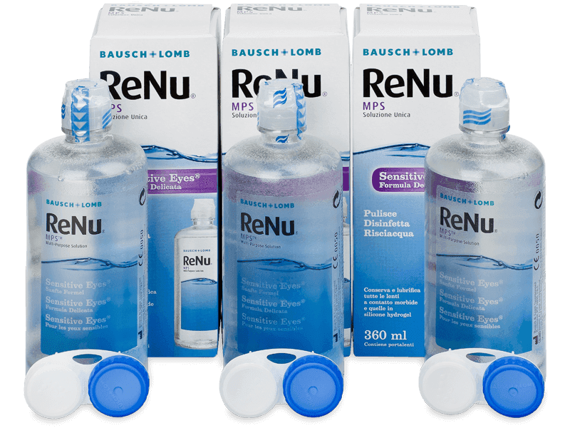 Solutii Soluție ReNu MPS Sensitive Eyes 3 x 360 ml 360 imagine noua