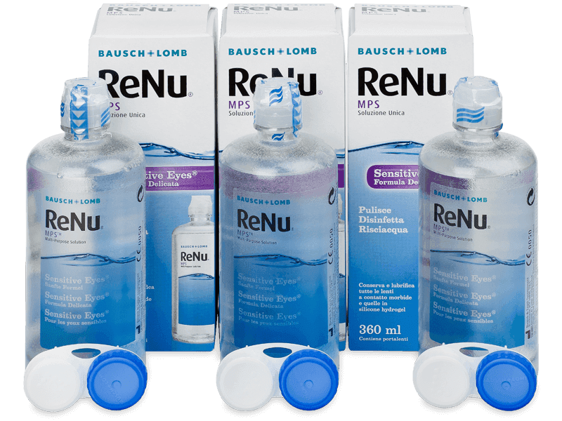 Solutii Solutie Renu Mps Sensitive Eyes 3 X 360 Ml