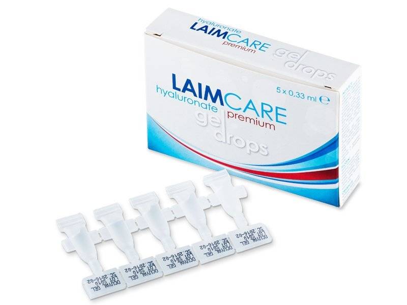 Picaturi de ochi Lacrimi artificiale Laim-Care Gel Drops (5 x 0,33ml)