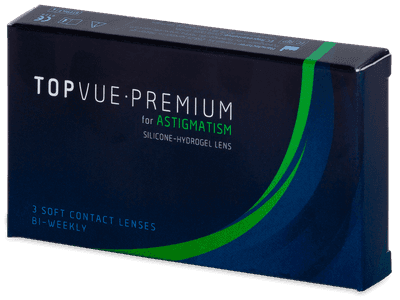 TopVue Premium for Astigmatism (3 lentile) - Lentile de contact torice