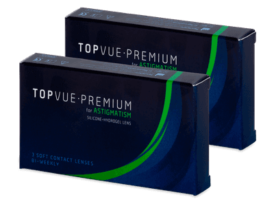 TopVue Premium for Astigmatism (6 lentile) - Lentile de contact torice