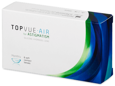 TopVue Air for Astigmatism (6 lentile)