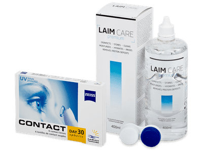 Carl Zeiss Contact Day 30 Spheric (6 lentile) + soluție Laim-Care 400 ml
