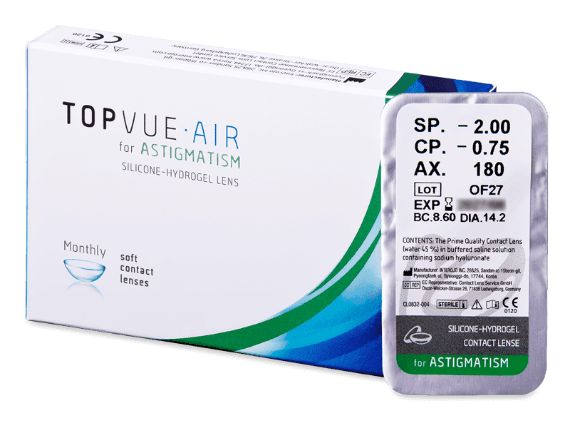 Lentile de contact lunare Air for Astigmatism (1 lentilă)