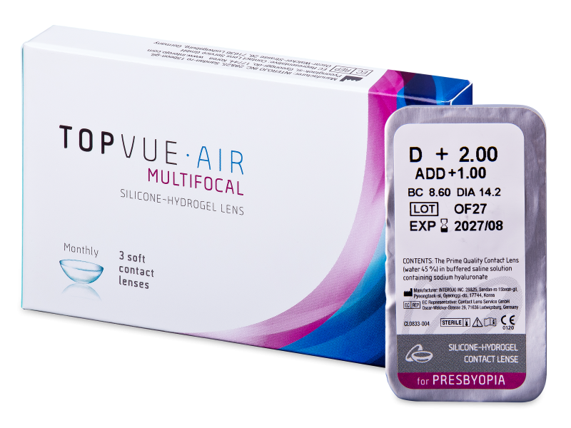 Topvue air multifocal (1 lentile)