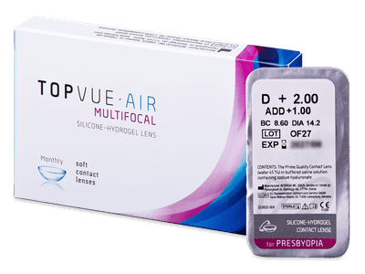 TopVue Air Multifocal (1 lentile) - Lentile de contact multifocale