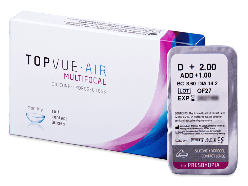 Lentile de contact lunare  TopVue Air Multifocal (1 lentile)