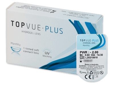 TopVue Monthly Plus (1 lentilă) - Produsul este disponibil și în acest pachet