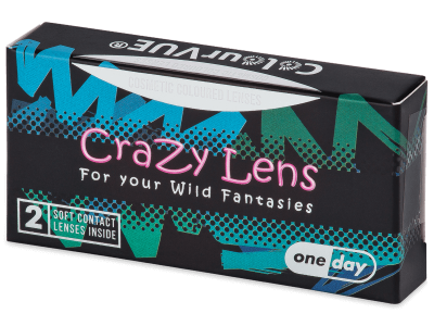 ColourVUE Crazy Lens - Blood Shot - daily plano (2 lenses)