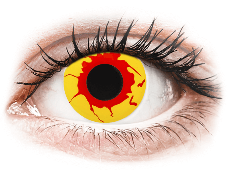 ColourVUE Crazy Lens – Reignfire – daily plano (2 lenses) Maxvue Vision imagine 2022