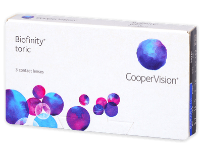 Biofinity Toric (3 lentile) - Lentile de contact torice