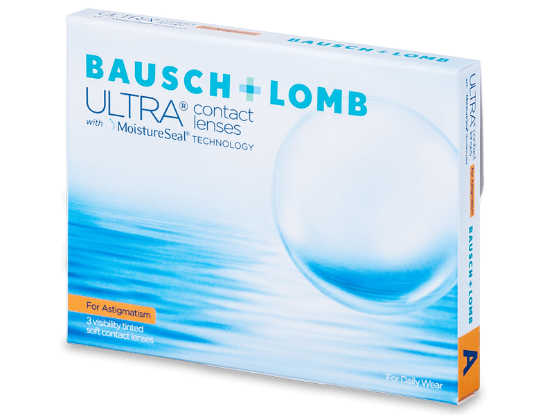 Lentile de contact lunare Bausch + Lomb ULTRA for Astigmatism (3 lentile)