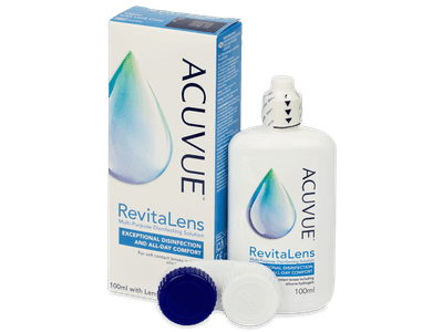 Soluție Acuvue RevitaLens 100 ml - Soluție de curățare