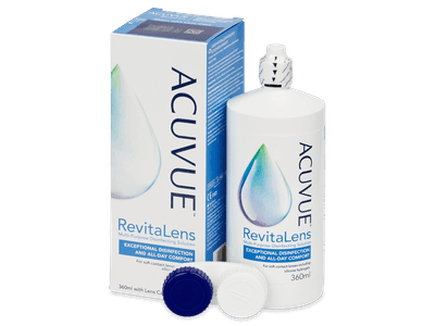 Soluție Acuvue RevitaLens 360 ml - Soluție de curățare