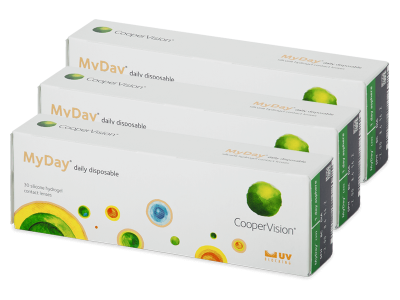 MyDay daily disposable (90 lentile) - Lentile de contact de unică folosință