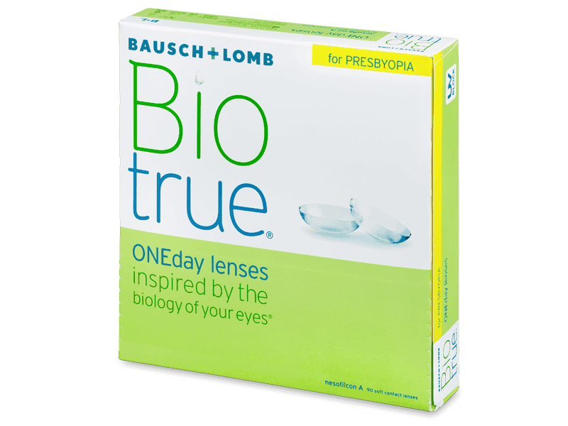 Lentile de contact zilnice Biotrue ONEday for Presbyopia (90 lentile)