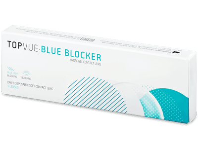 TopVue Blue Blocker (5 lentile) - Lentile de contact de unică folosință