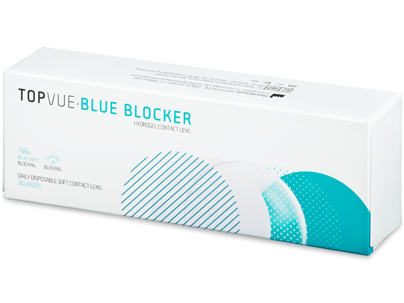 Lentile de contact zilnice TopVue Blue Blocker (30 lentile) TopVue imagine noua