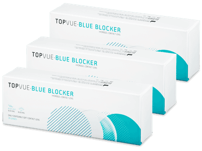 TopVue Blue Blocker (90 lentile) - Lentile de contact de unică folosință