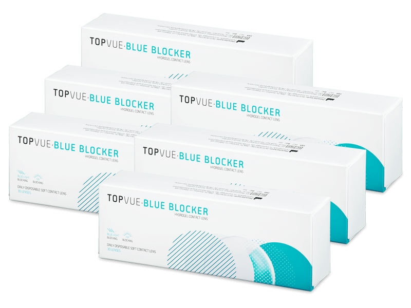 TopVue Blue Blocker (180 lentile) - Lentile de contact de unică folosință