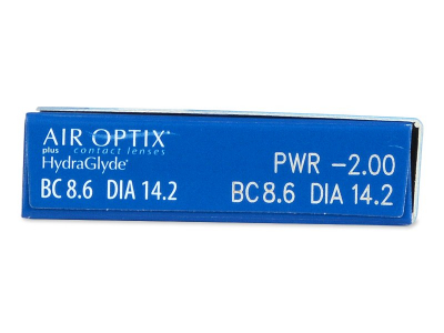 Air Optix plus HydraGlyde (6 lentile) - Parametrii lentilei