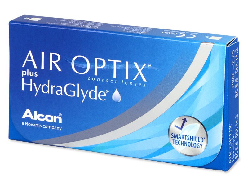 Air Optix plus HydraGlyde (6 lentile) Zdraví a krása > Osobní péče > Péče o zrak > Kontaktní čočky 2022