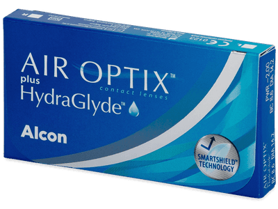 Air Optix plus HydraGlyde (6 lentile) - Lentile de contact lunare