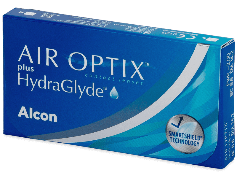 Lentile De Contact Lunare Air Optix Plus Hydraglyde (6 Lentile)