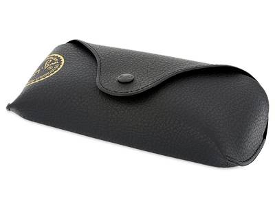 Ochelari de soare Ray-Ban Aviator Cockpit RB3362 - 001 - Original leather case (illustration photo)