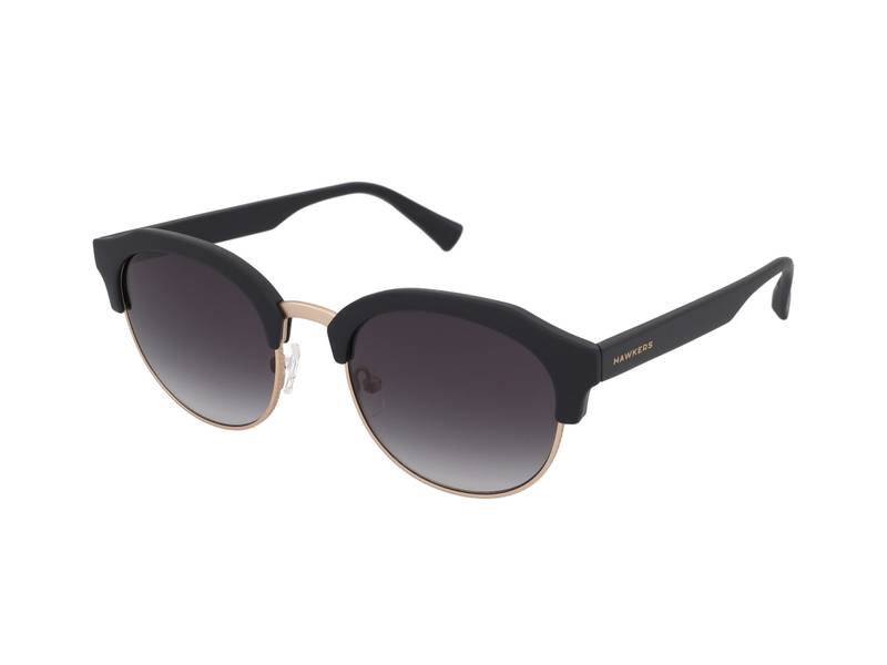 Ochelari De Soare Hawkers Rubber Black Gradient Classic Rounded