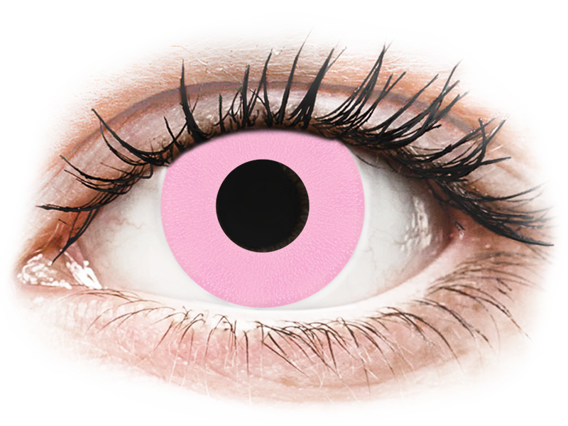 Crazy lens - barbie pink - lentile zilnice cu dioptrie (2 lentile)