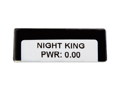 CRAZY LENS - Night King - lentile zilnice fără dioptrie (2 lentile) - Parametrii lentilei