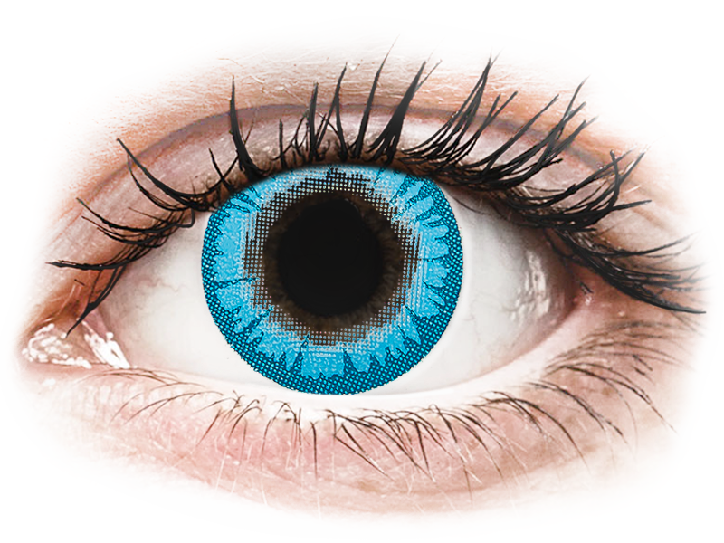 Crazy lens - white walker - lentile zilnice cu dioptrie (2 lentile)