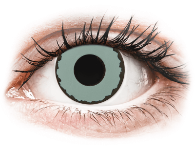 CRAZY LENS - Zombie Virus - lentile zilnice fără dioptrie (2 lentile) - Lentile de contact colorate