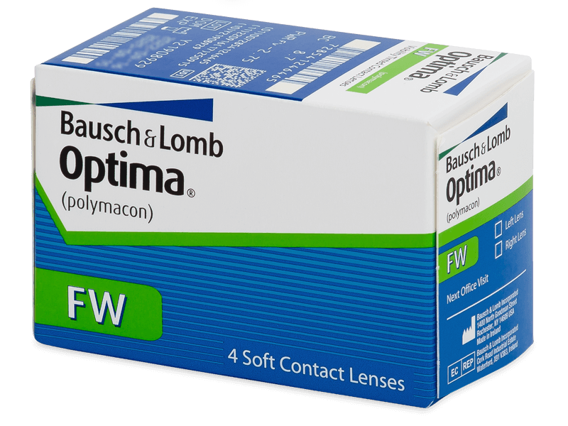 Lentile de contact trimestriale Optima FW (4 lentile) Bausch and Lomb imagine noua