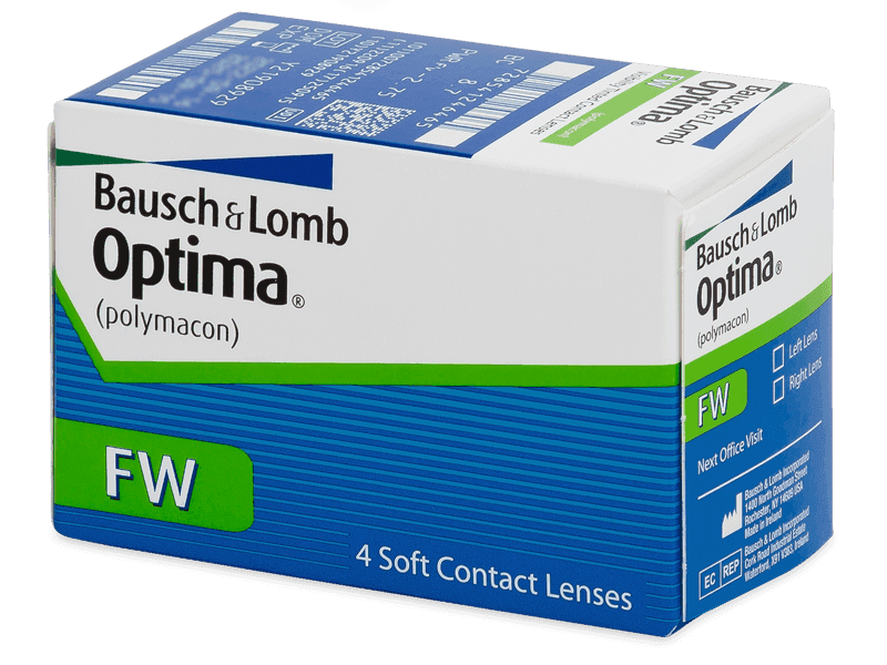 Lentile de contact trimestriale Optima FW (4 lentile)