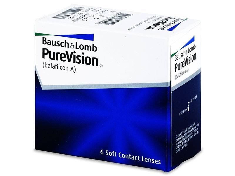 Lentile de contact lunare  PureVision (6 lentile)