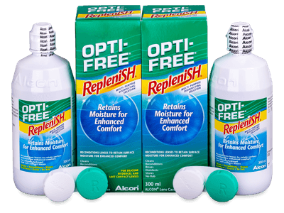 Soluție Opti-Free RepleniSH 2 x 300 ml - Design-ul vechi