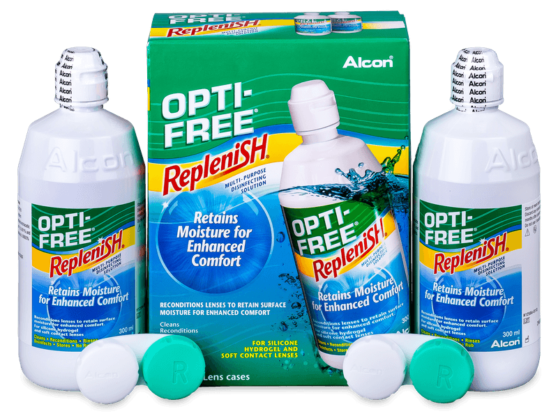 Soluție opti-free replenish 2 x 300 ml