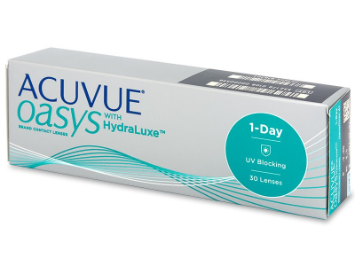 Acuvue
Oasys 1-Day with Hydraluxe (30 lentile)