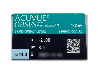 Acuvue Oasys 1-Day with Hydraluxe (30 lentile) - Parametrii lentilei