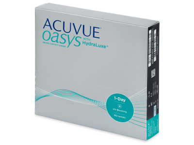 Acuvue Oasys 1-Day with Hydraluxe (90 lentile) - Lentile de contact de unică folosință