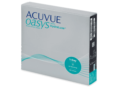 Acuvue Oasys 1-Day with Hydraluxe (90 lentile) - Lentile de contact de unică folosință