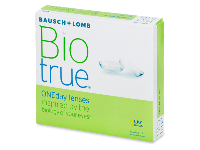 Biotrue ONEday (90 lentile) - Lentile de contact de unică folosință