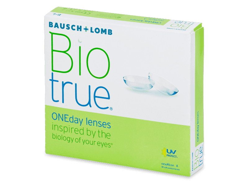 Lentile de contact zilnice Biotrue ONEday (90 lentile)
