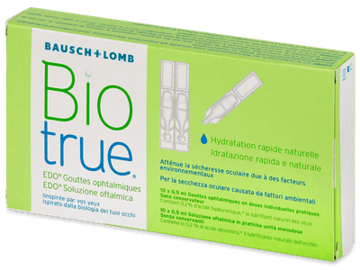 Picături oftalmice Biotrue EDO 10x 0,5 ml - Picături de ochi