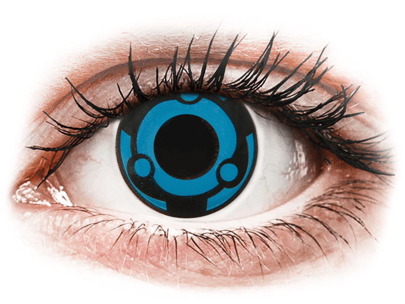 Lentile de contact colorate CRAZY LENS - Vision - lentile zilnice fără dioptrie (2 lentile)