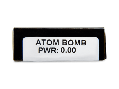 CRAZY LENS - Atom Bomb - lentile zilnice fără dioptrie (2 lentile) - Parametrii lentilei