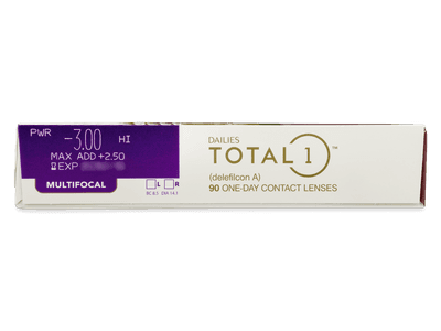 Lentile de contact Dailies TOTAL1 Multifocal (90 lentile) - Videt